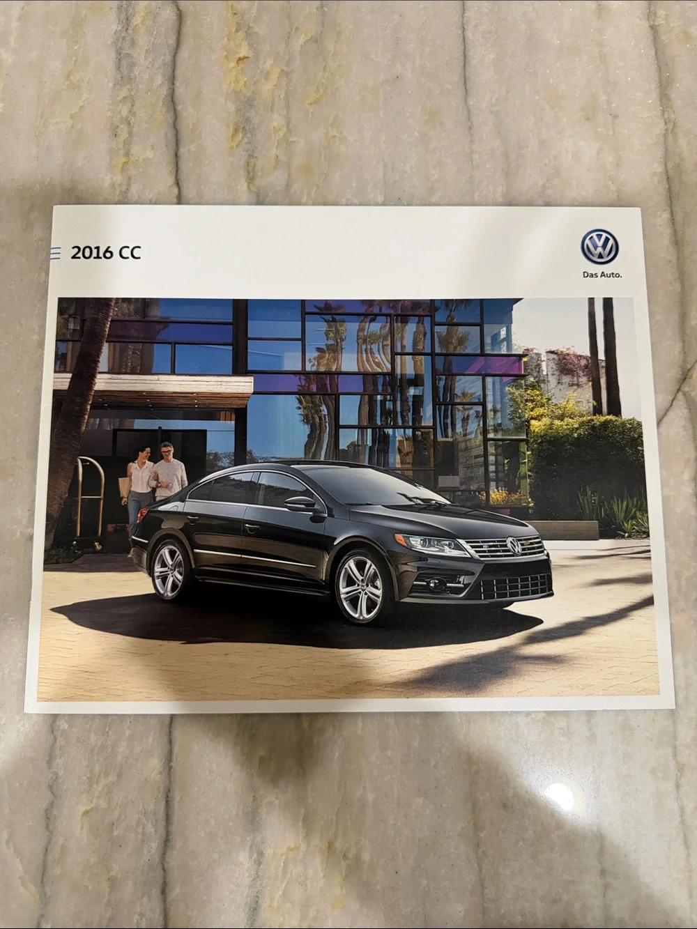 Volkswagen 2016 CC Brochure - Black Sedan